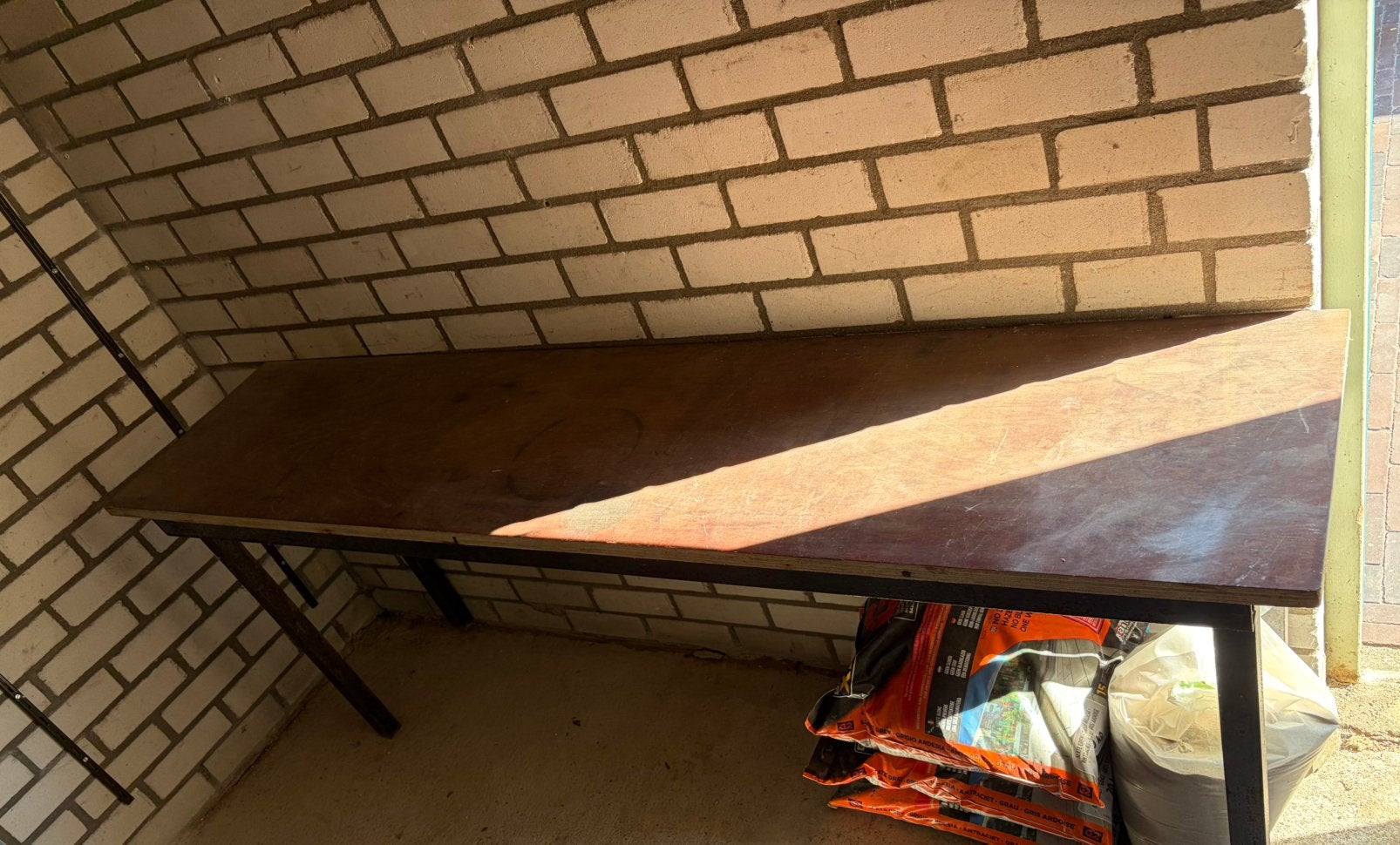 Smalle werkbank, Ophalen, Gebruikt, 170 cm of meer
