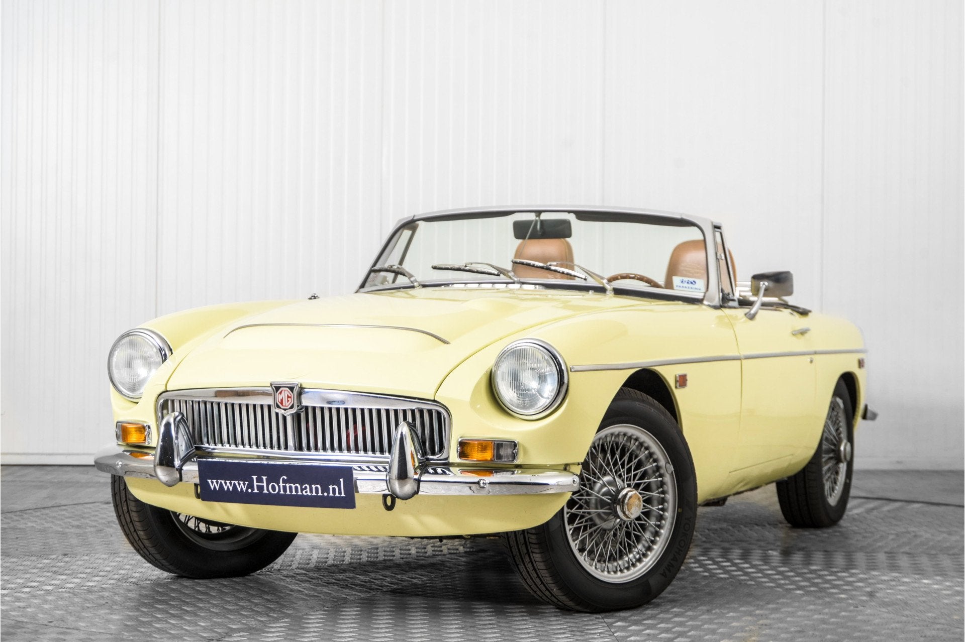 MG C MGC spaakwielen automaat (bj 1969), Automaat, Cabriolet, Geel, Bedrijf