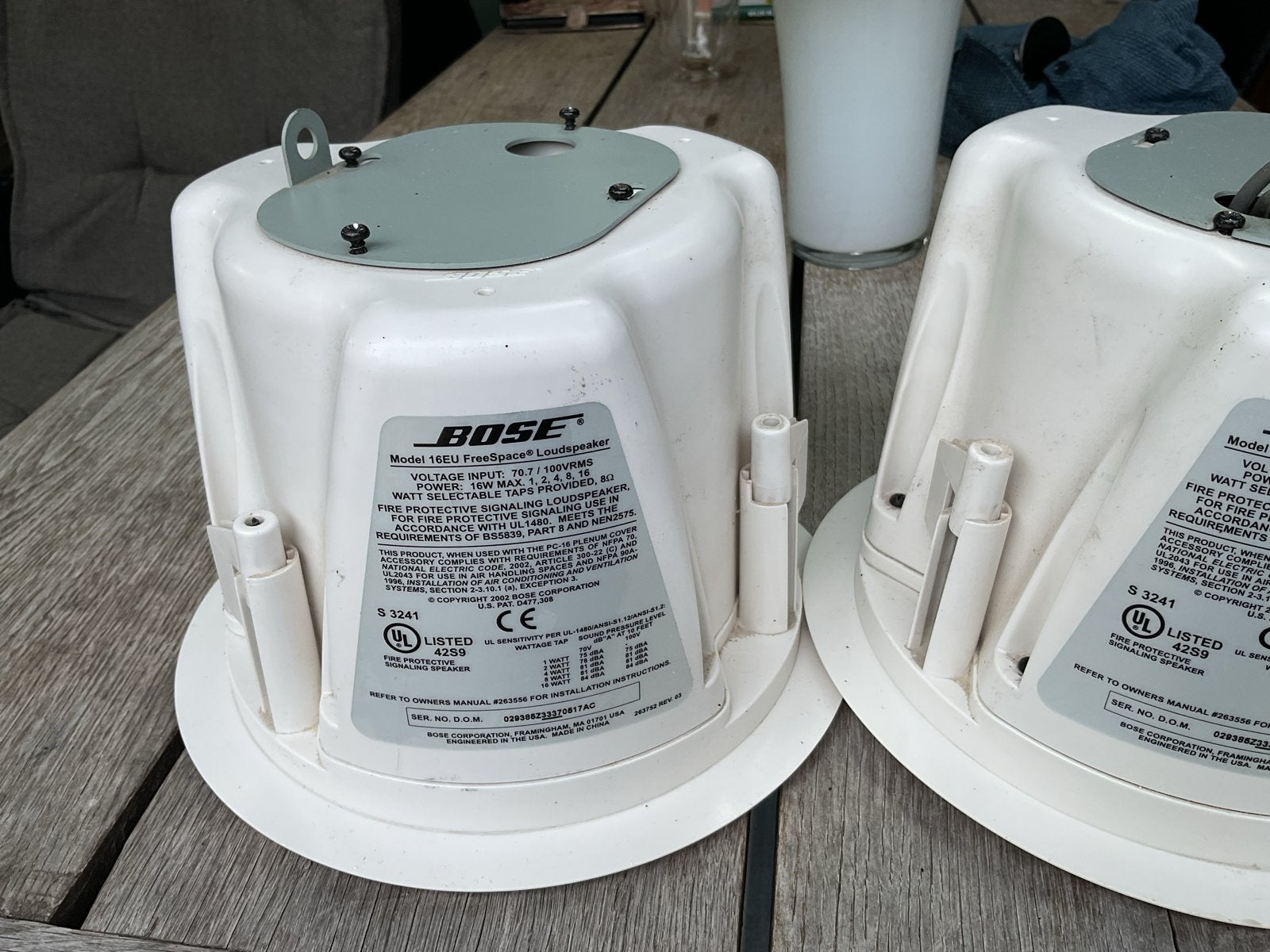 Bose FreeSpace 16EU Inbouw Luidsprekers (2 stuks), Audio, Tv en Foto, Ophalen, Gebruikt, Overige typen, Bose