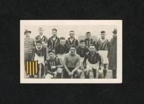 Voetbalplaatje Velox Utrecht 1930/1931 (308)., Ophalen of Verzenden, Zo goed als nieuw