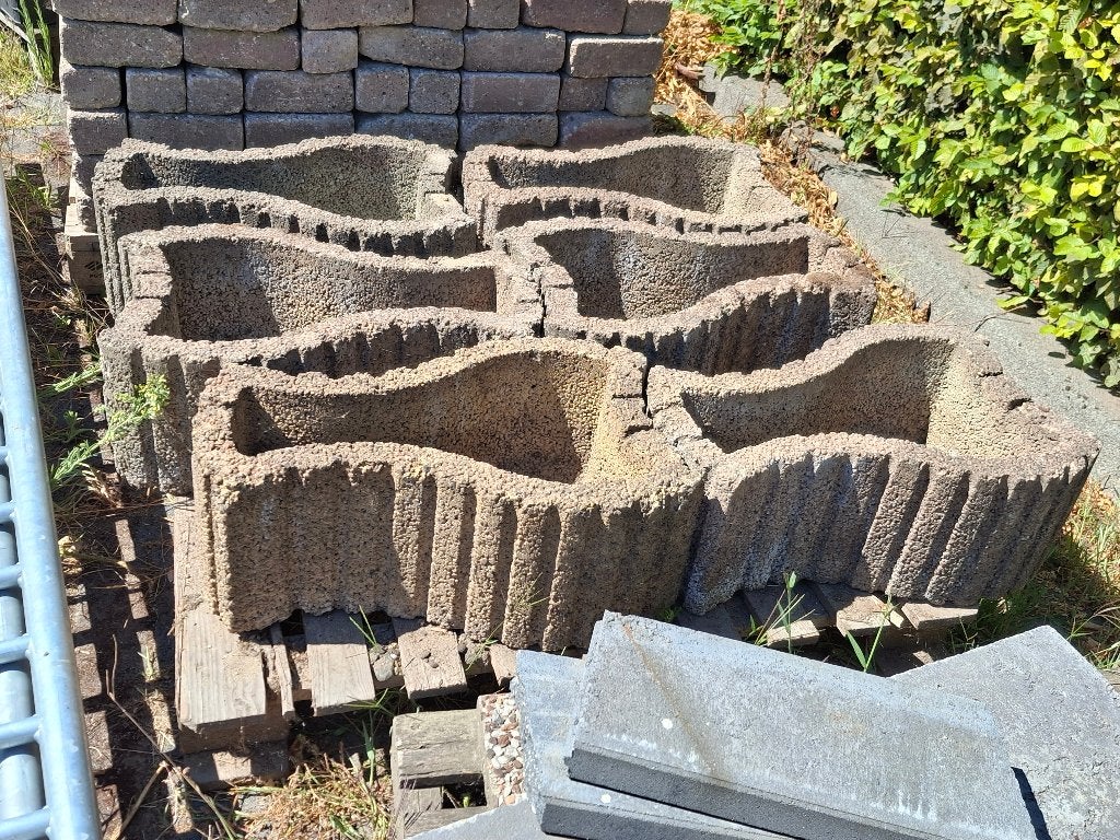 Maxiflor stapelbare bloembakken, Ophalen, Rond, Kunststof, Minder dan 30 cm