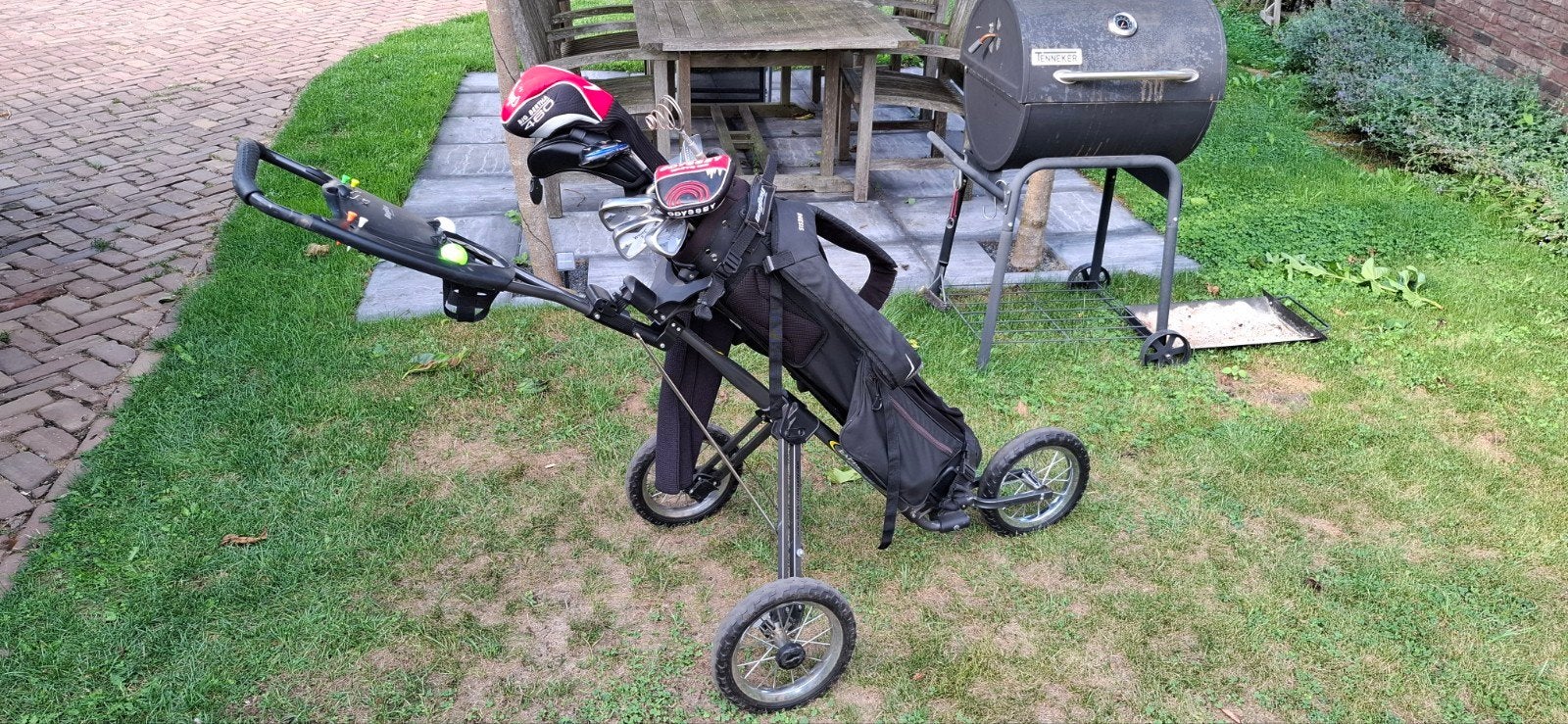 golfset met  nieuwe grips, Ophalen of Verzenden, Gebruikt, Set