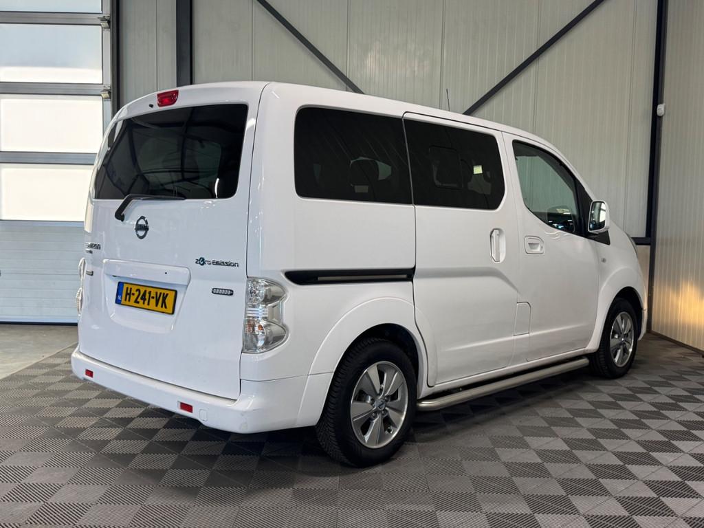 Nissan e-NV200 Evalia 40kWh SoH 86% | Connect Edition 7-Pers, Stoelverwarming, 7 stoelen, Wit, Origineel Nederlands