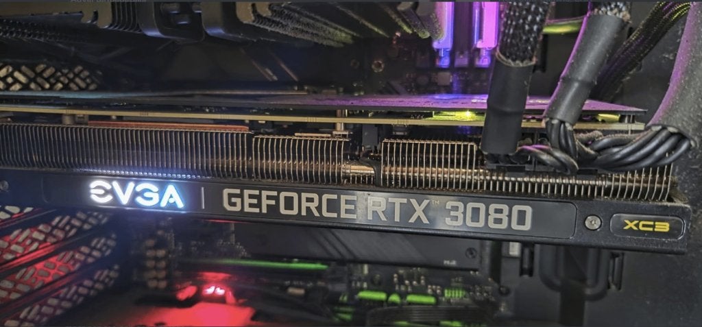 EVGA GeForce RTX 3080 XC3 Ultra Gaming, LHR, Gebruikt, GDDR6, PCI-Express 4, Ophalen of Verzenden