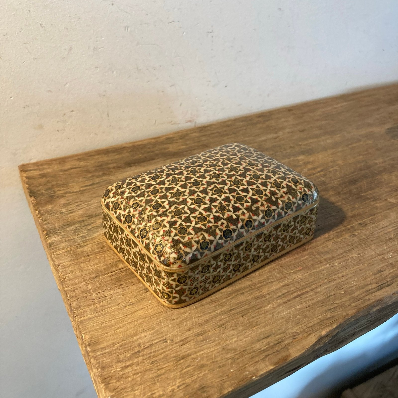 Antiek Houten Bakje - Decoratief en Praktisch, Ophalen of Verzenden