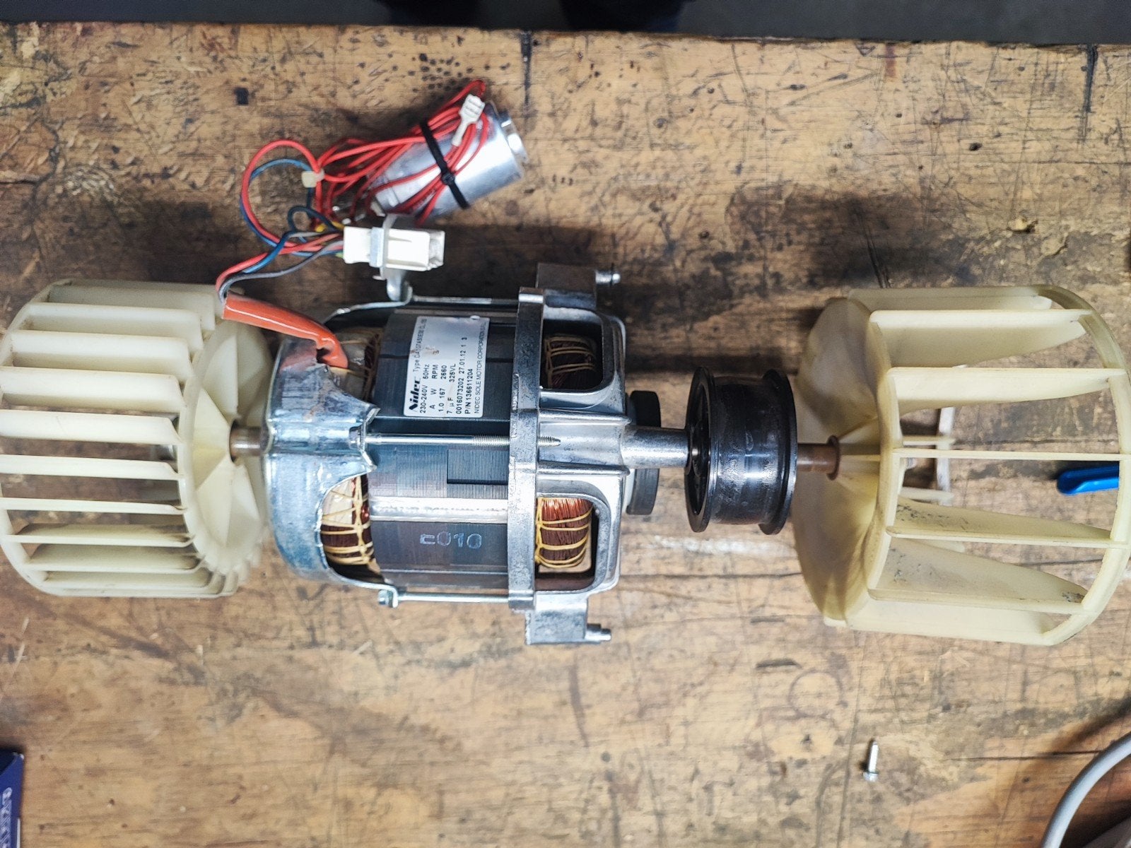AEG LAVATHERM droger Motor DA107A50E00 CL.155, Ophalen, Gebruikt
