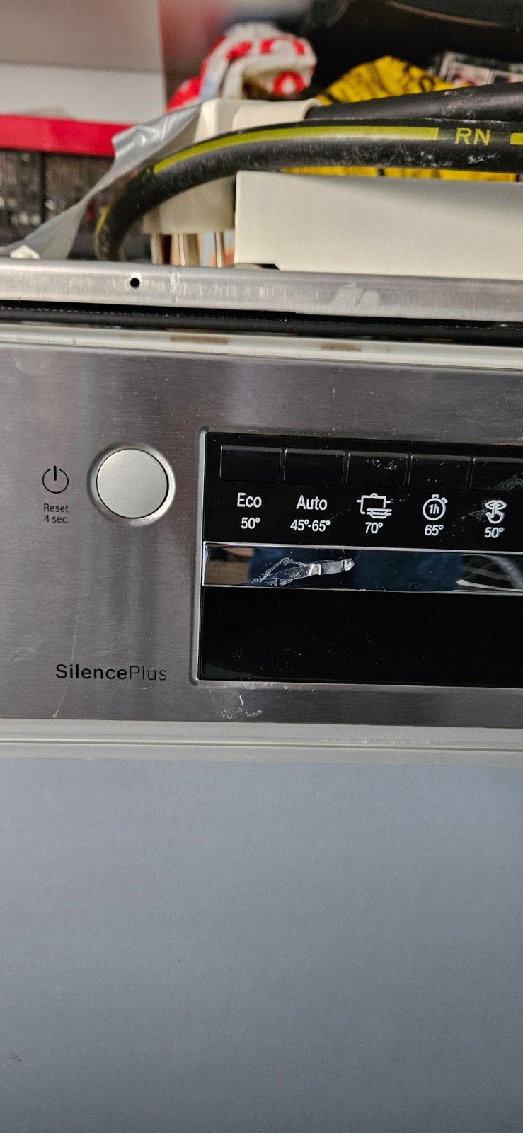 Bosch Silence Plus Vaatwasser - Half Geïntegreerd, Ophalen, Gebruikt, Inbouw