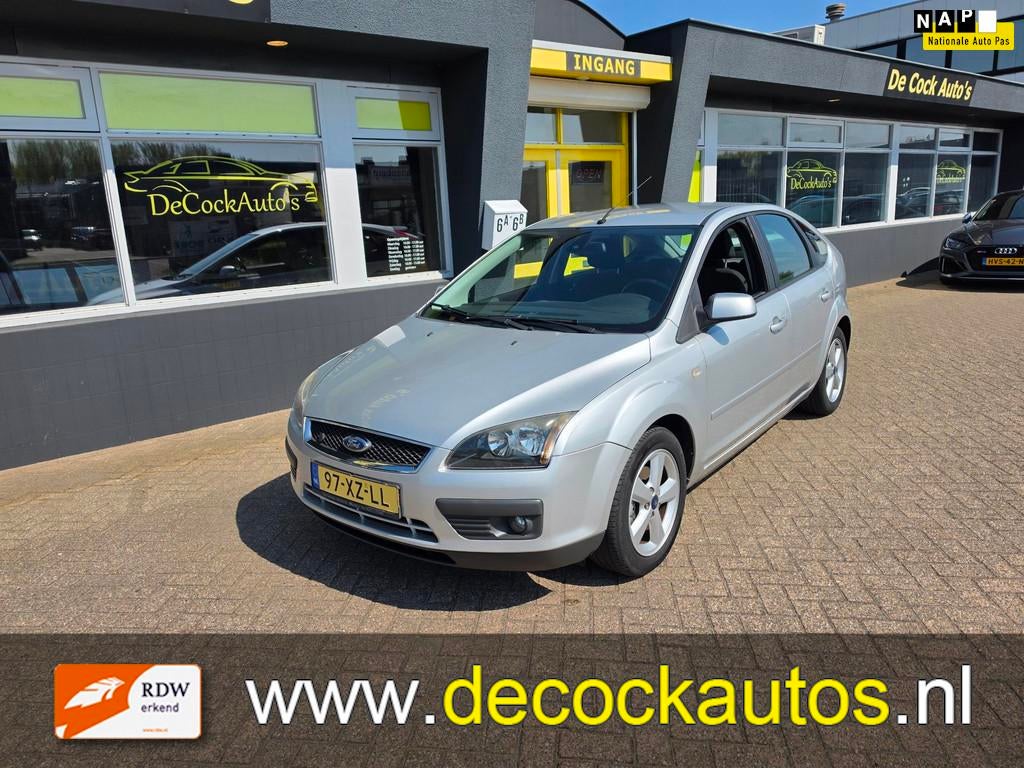 Ford Focus 1.8-16V Ambiente Flexifuel, Auto's, Ford, Bedrijf, Te koop, Focus, ABS, Airbags, Airconditioning, Centrale vergrendeling