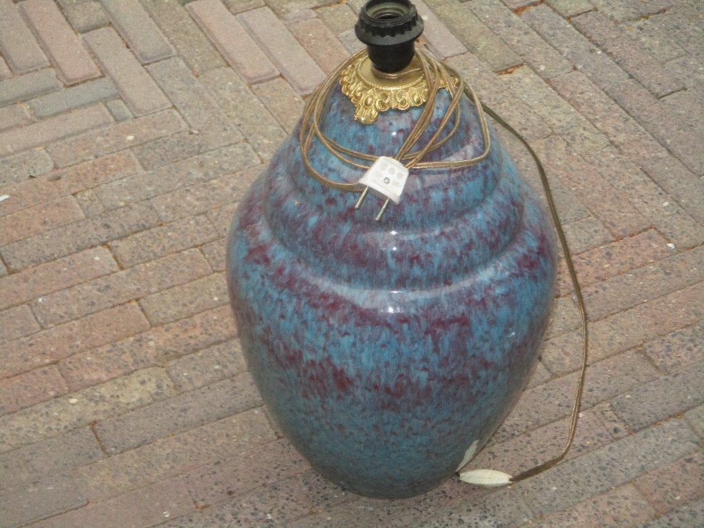 Vintage keramiek Vloer Vaaslamp, v.a, 50,00, Ophalen of Verzenden