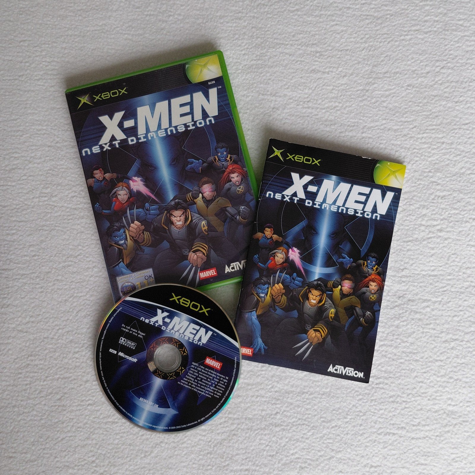 X-Men Legends Next Dimension (XBOX), Spelcomputers en Games, Avontuur en Actie, Gebruikt, Verzenden, 1 speler