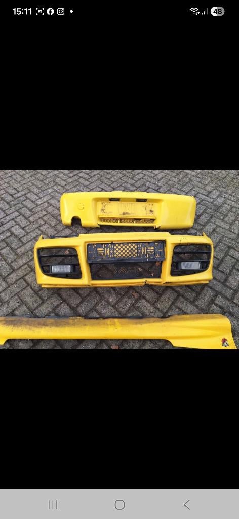 Fiat seicento abarth bumper set, Auto-onderdelen, Ophalen, Gebruikt, Fiat, Bumper