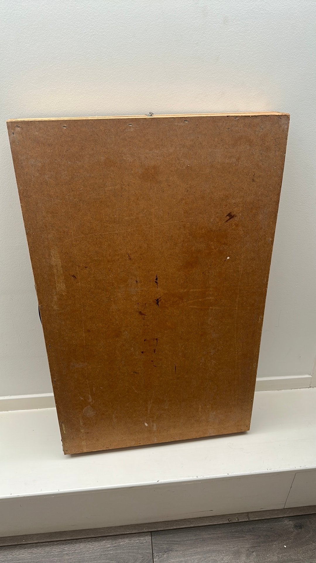 Behang plaktafel, Ophalen