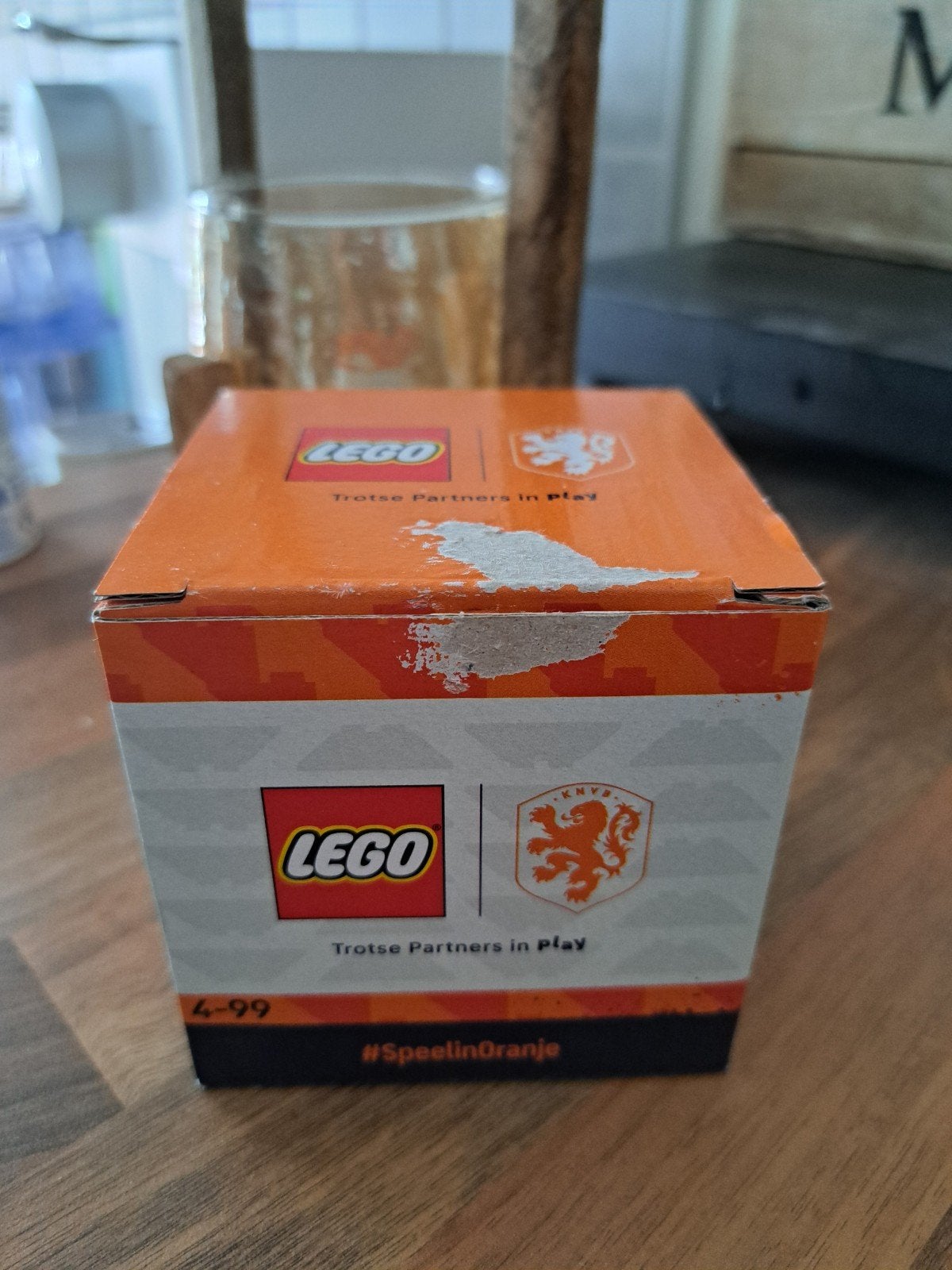 Lego KNVB #SpeelinOranje doosje, Gebruikt, Overige thema's, Lego, Overige typen