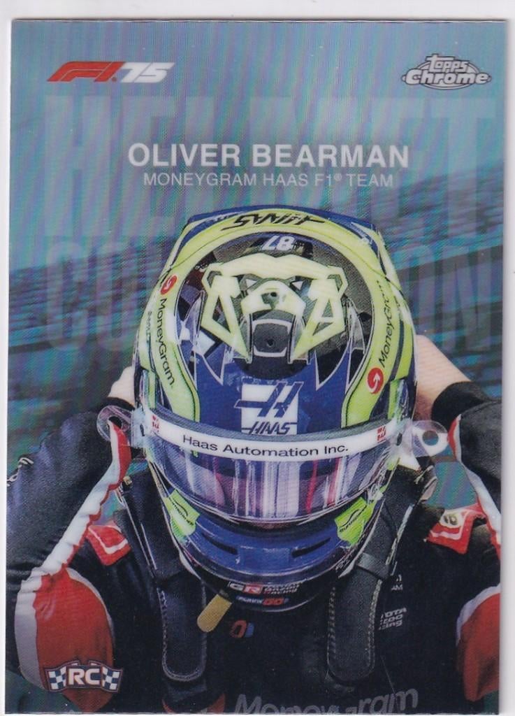 Oliver Bearman Helmet Refractor RC #HC-8, Verzenden, Nieuw, Formule 1