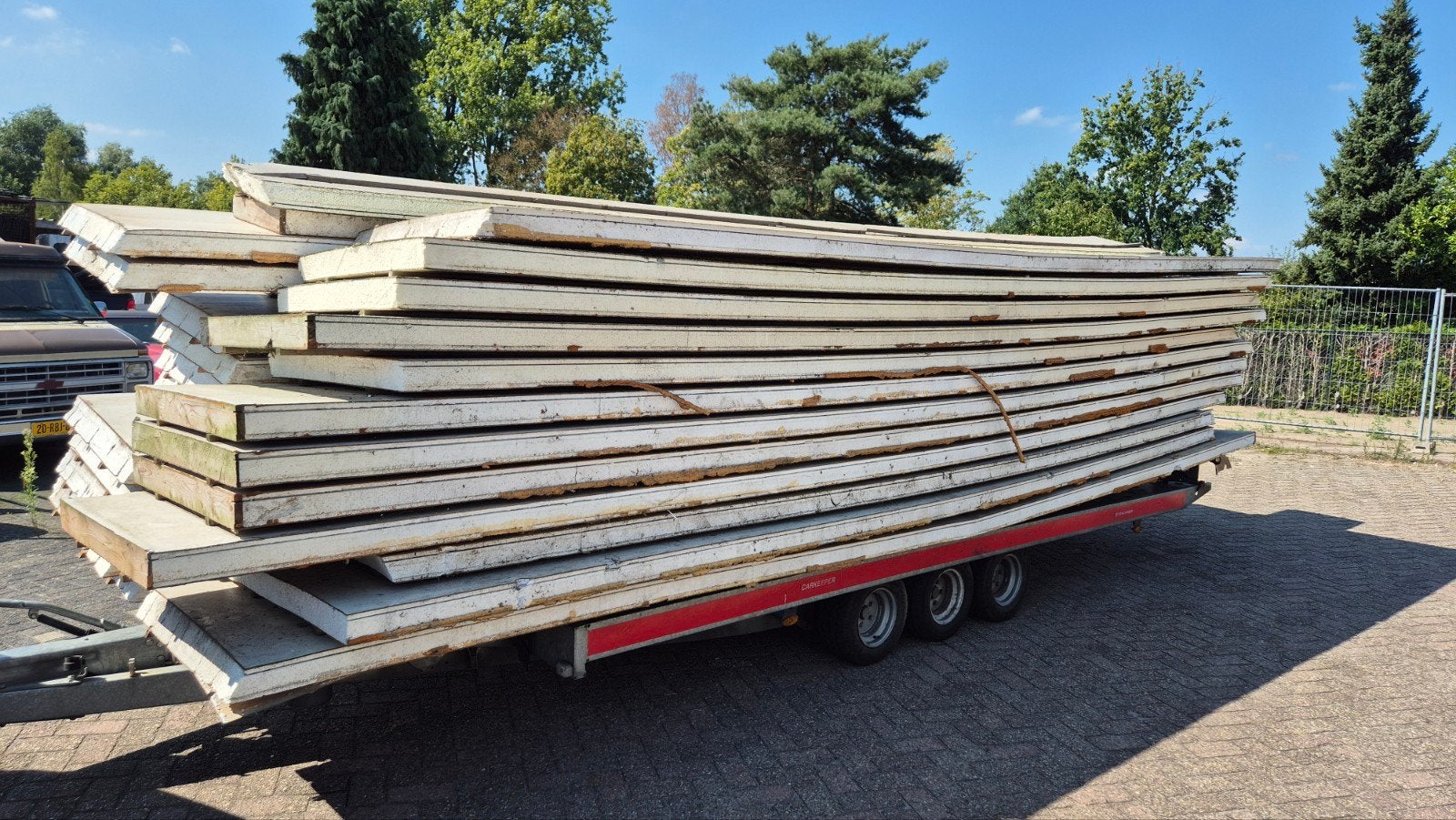 Isolatieplaten tempex 75m2 GRATIS, Ophalen, Dakisolatie, Gebruikt, 15 m² of meer