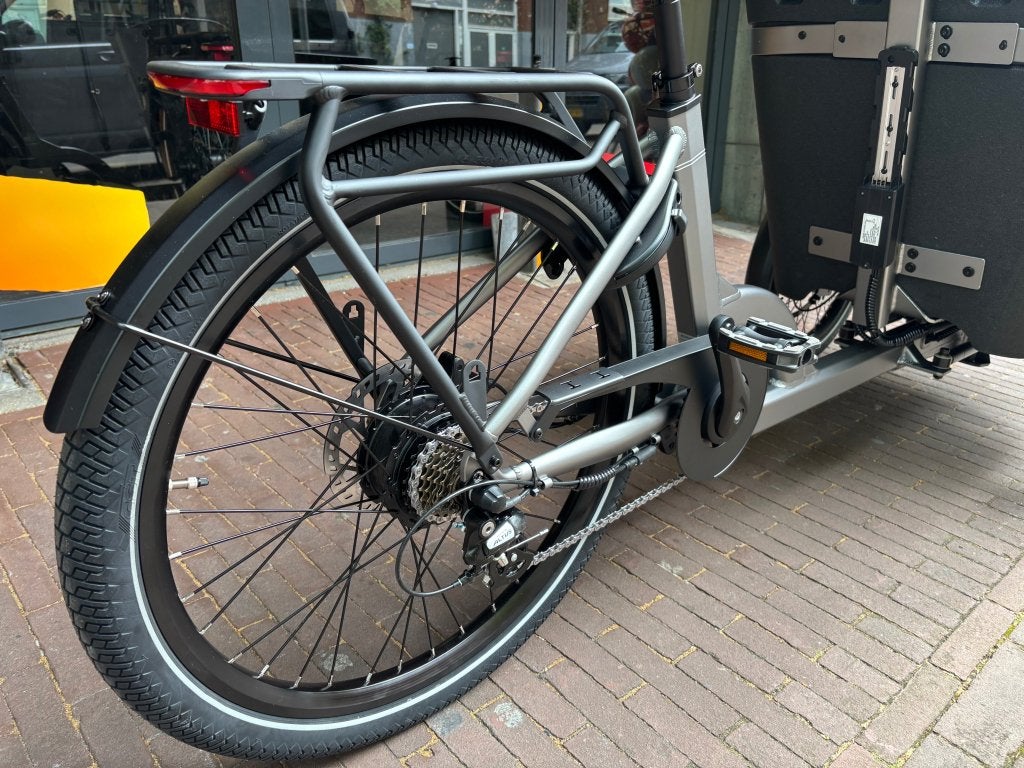 NIEUWE elektrische bakfiets met EPP bak nu bij t FIETSHOKJE, Niet ingevuld, Nieuw, Minder dan 47 cm, 50 km per accu of meer