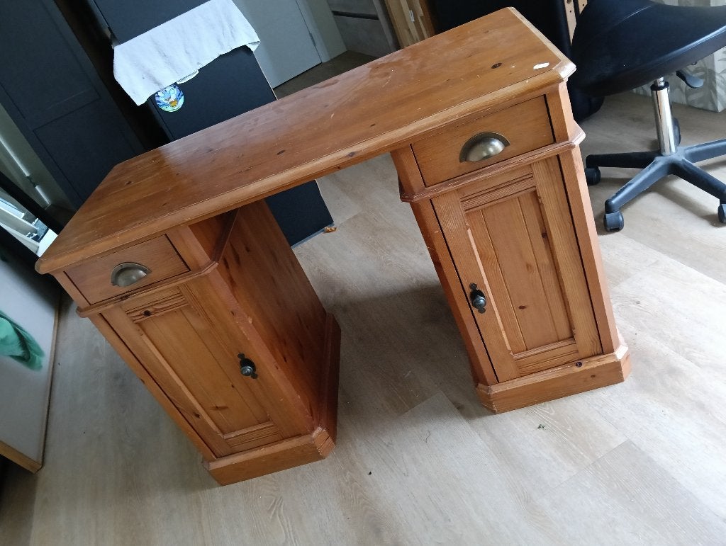 Bureau / makeup tafeltje, Vintage, Ophalen, Gebruikt