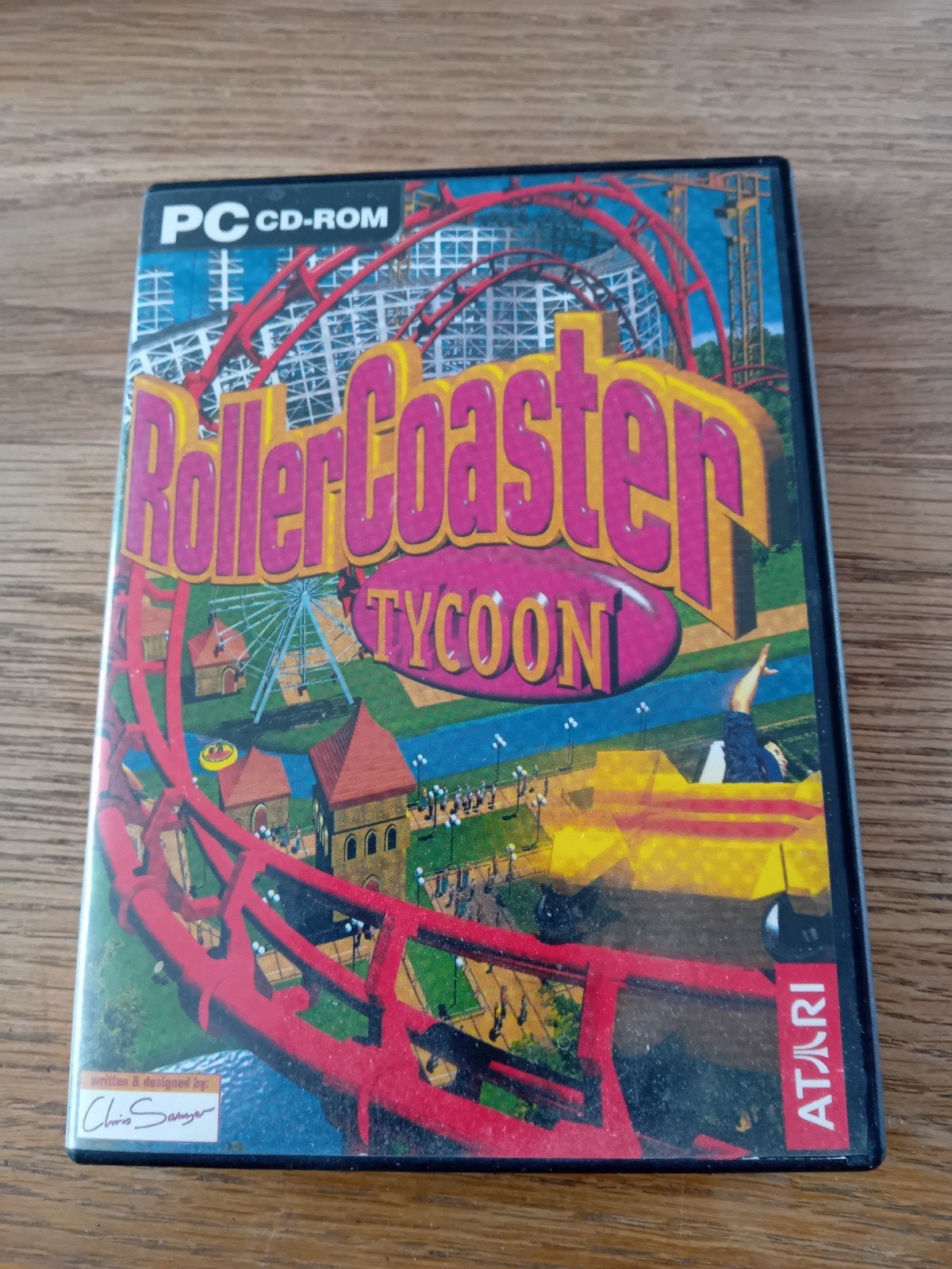 Een spel voor de computer Roller Coaster Tycoon., Ophalen, 1 speler, Zo goed als nieuw, Vanaf 3 jaar