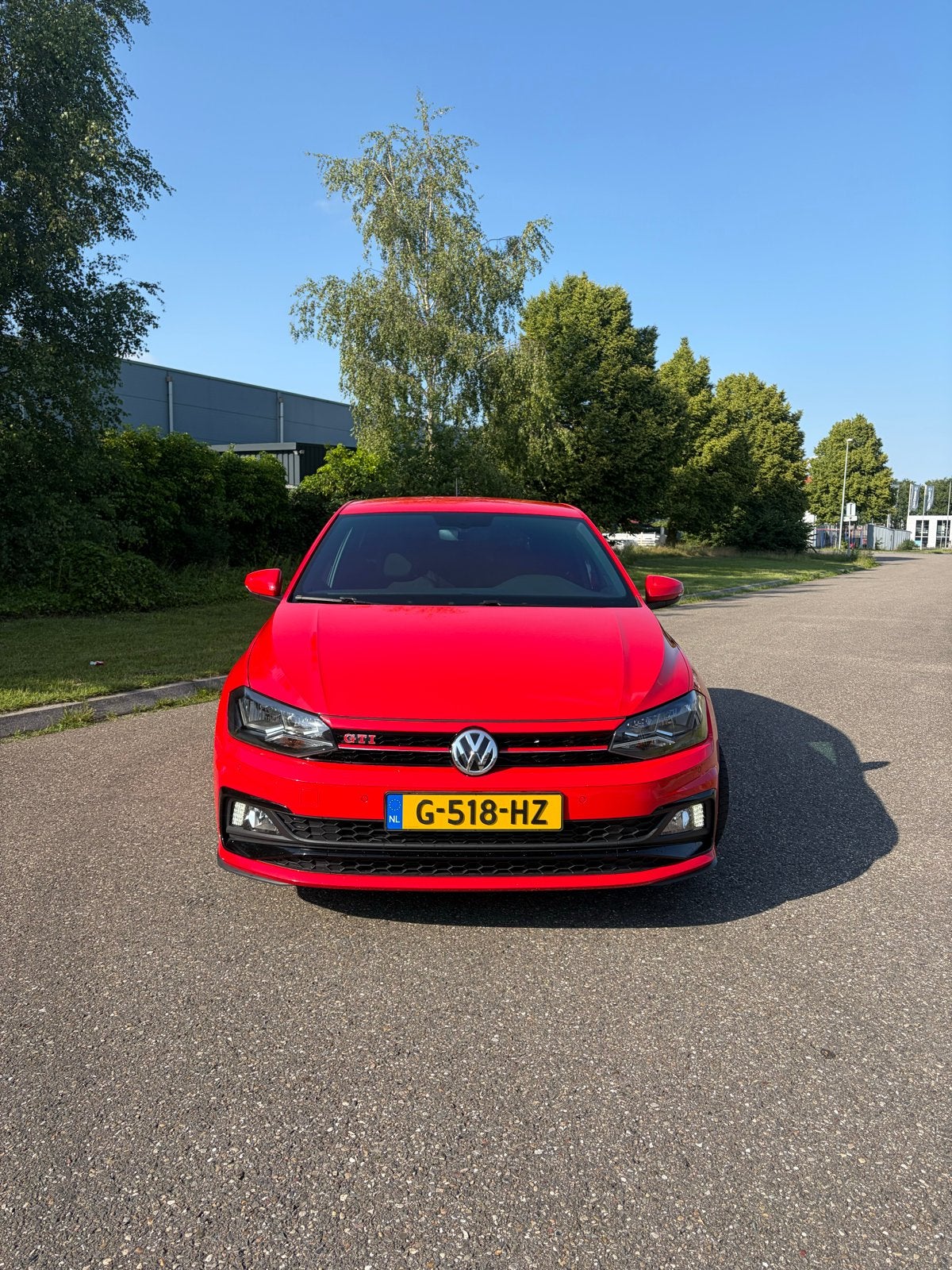 Volkswagen Polo 2.0 TSI 270PK 6-DSG 2019 Rood, Auto's, 4 cilinders, 1984 cc, 1200 kg, Particulier