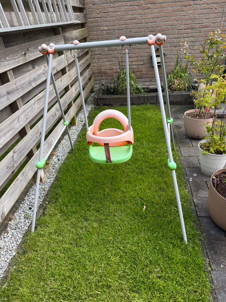 Baby kinder schommel, Kinderen en Baby's, Speelgoed | Buiten | Speeltoestellen, Ophalen, Gebruikt, Schommel