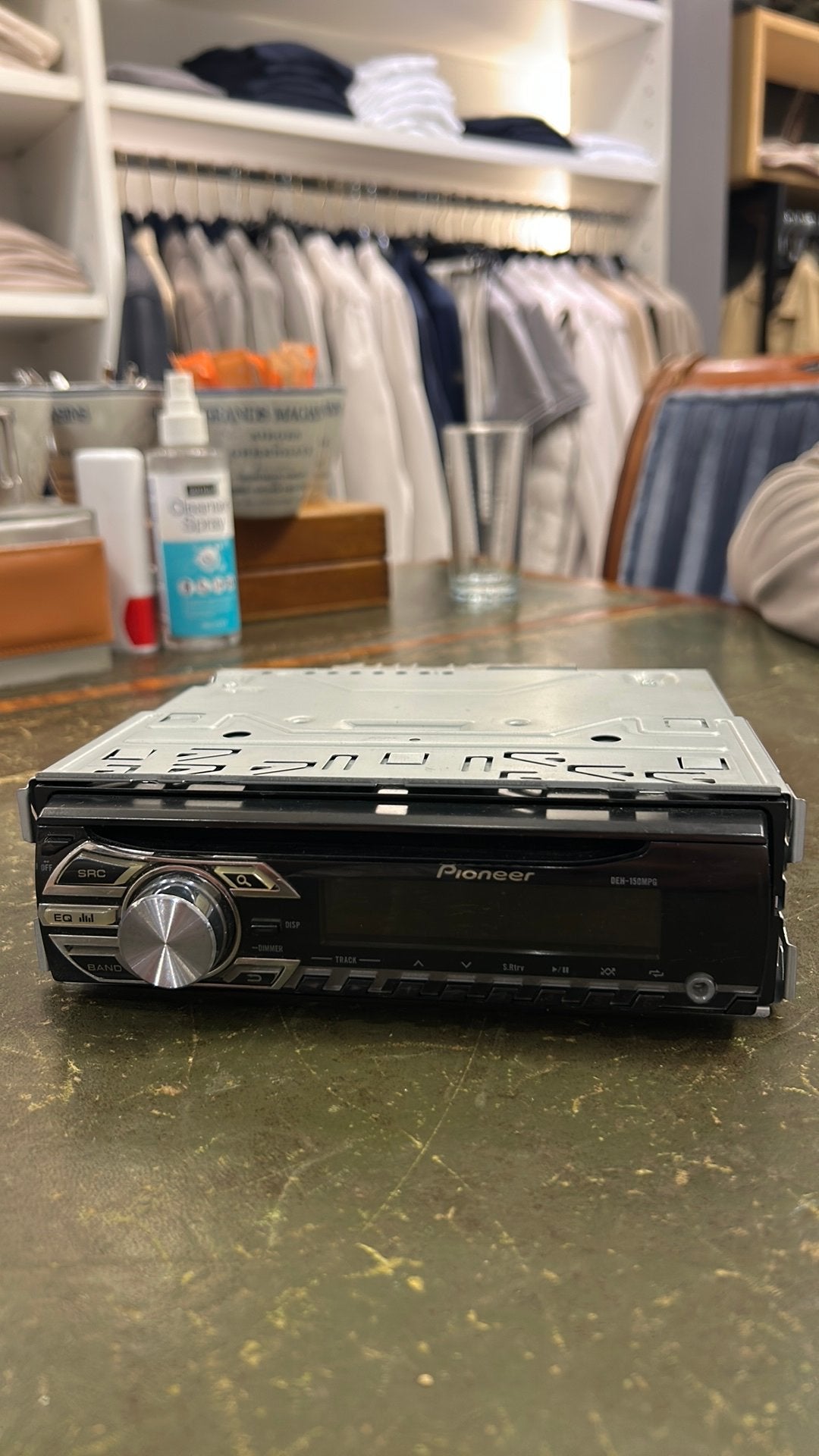 Pioneer autoradio, Ophalen, Gebruikt