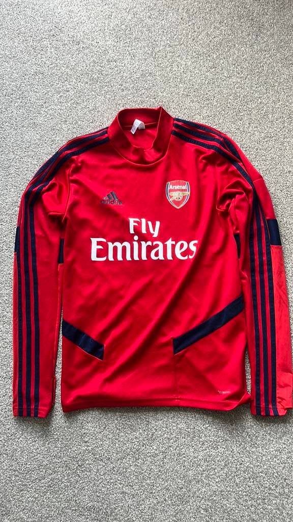Arsenal sport vest, Ophalen of Verzenden, Gedragen, Maat 46 (S) of kleiner, Voetbal