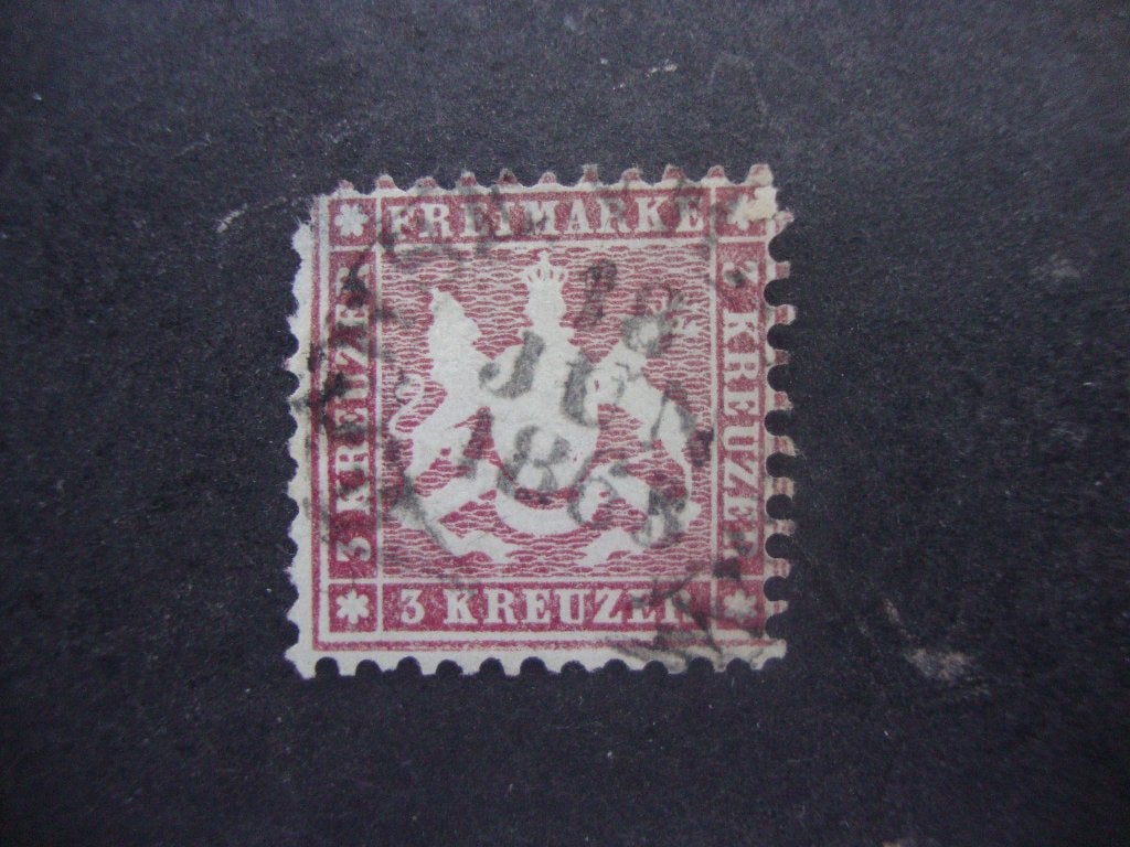 Wurttemberg Nr. 26d Gestempeld,( koopje ), Ophalen of Verzenden, Duitse Keizerrijk, Gestempeld