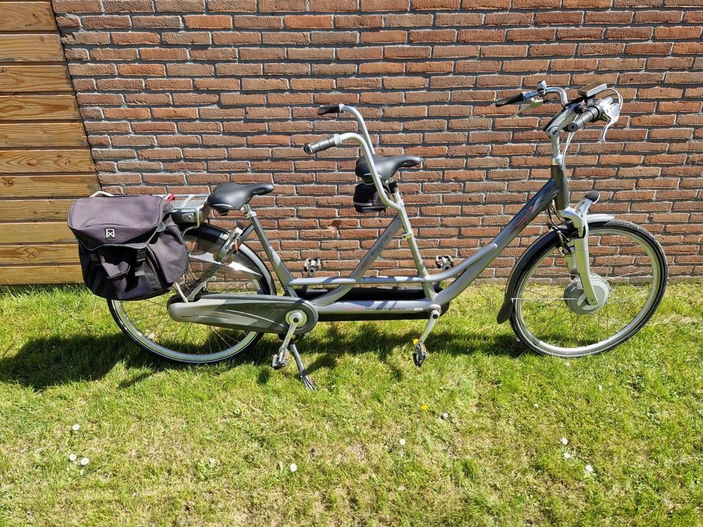 Sparta Double E elektrische tandem, Fietsen en Brommers, 53 tot 57 cm, Minder dan 10 versnellingen, Sparta, Vering