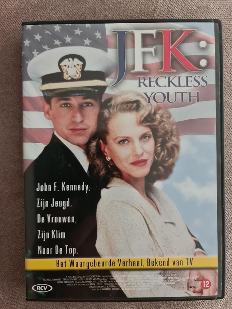 JFK: Reckless Youth - Het Waargebeurde Verhaal (DVD), Vanaf 12 jaar, Ophalen of Verzenden, Gebruikt, Waargebeurd drama