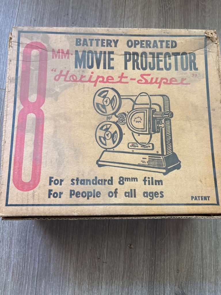 Vintage Horipet-Super 8mm Filmprojector - Batterij Aangedrev, Ophalen of Verzenden, 1960 tot 1980, Projector