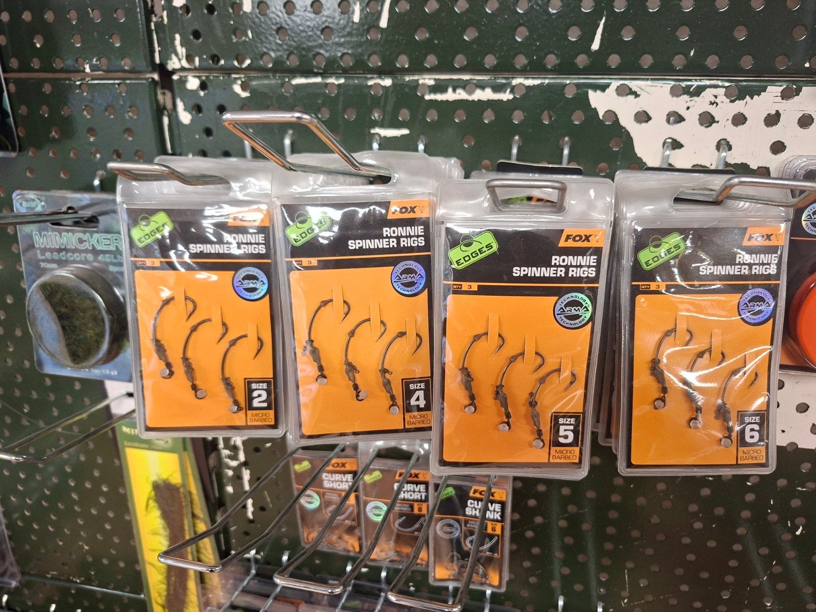 Fox Edges Ronnie Spinner Rigs - Diverse Maten, Watersport en Boten, Ophalen of Verzenden, Nieuw