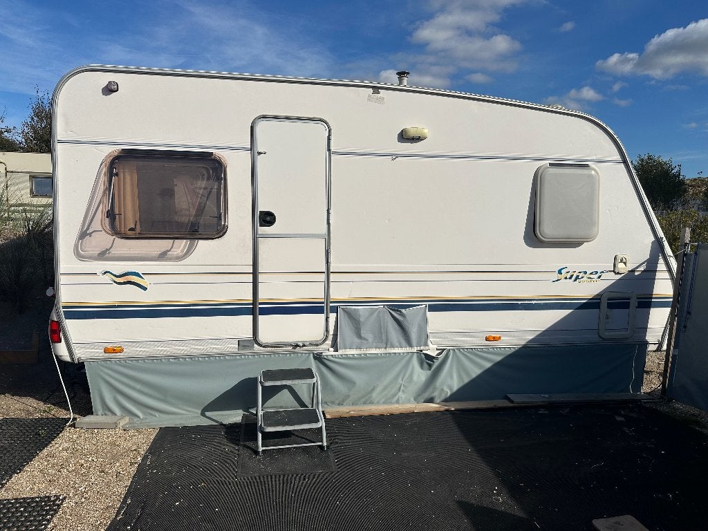 Voortent voor Sprite caravan, Standaardzit, Uitbouw voortent, Tot en met 2, 750 - 1000 kg
