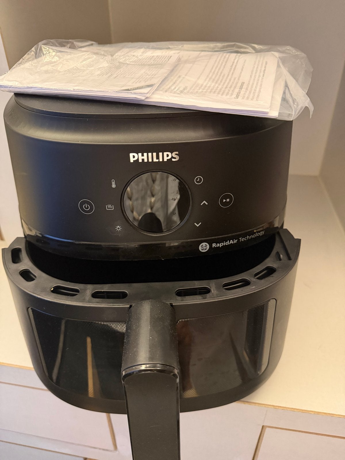 Philips Airfryer NA230/NA231 - Zo goed als nieuw, Ophalen, Zo goed als nieuw, Airfryer
