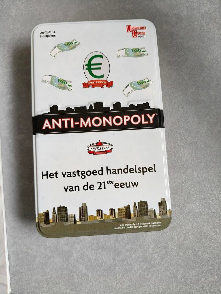 Anti-monopoly, University Games, Gebruikt, Vijf spelers of meer, Ophalen of Verzenden