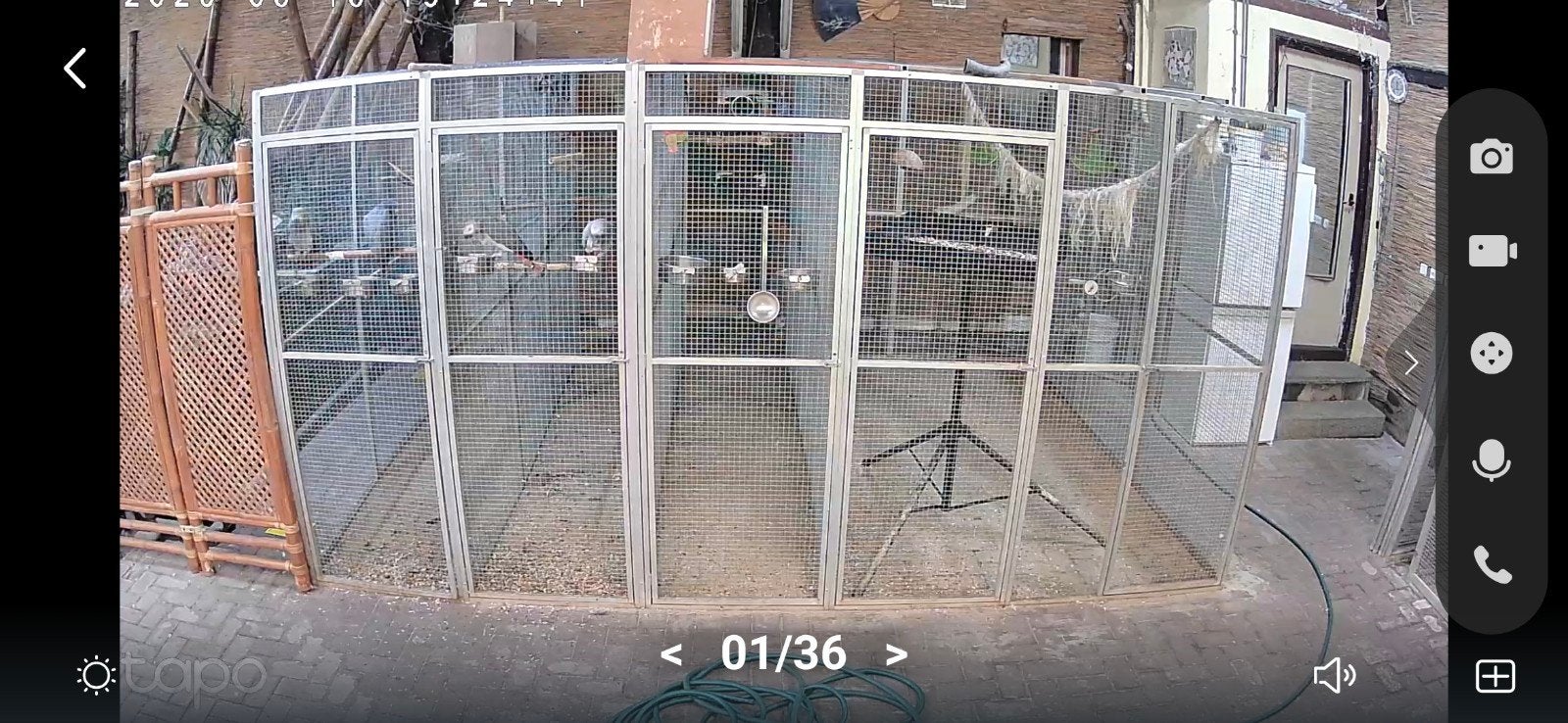 7x Aluminium volieere 3 meter lang, Ophalen, Aluminium, Volière