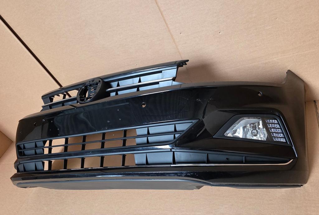 Voorbumper VW Polo 2G AW 4xPDC Bumper bj.2017-2022 ORGINEEL, Auto-onderdelen, Gebruikt, -, Ophalen of Verzenden, Bumper