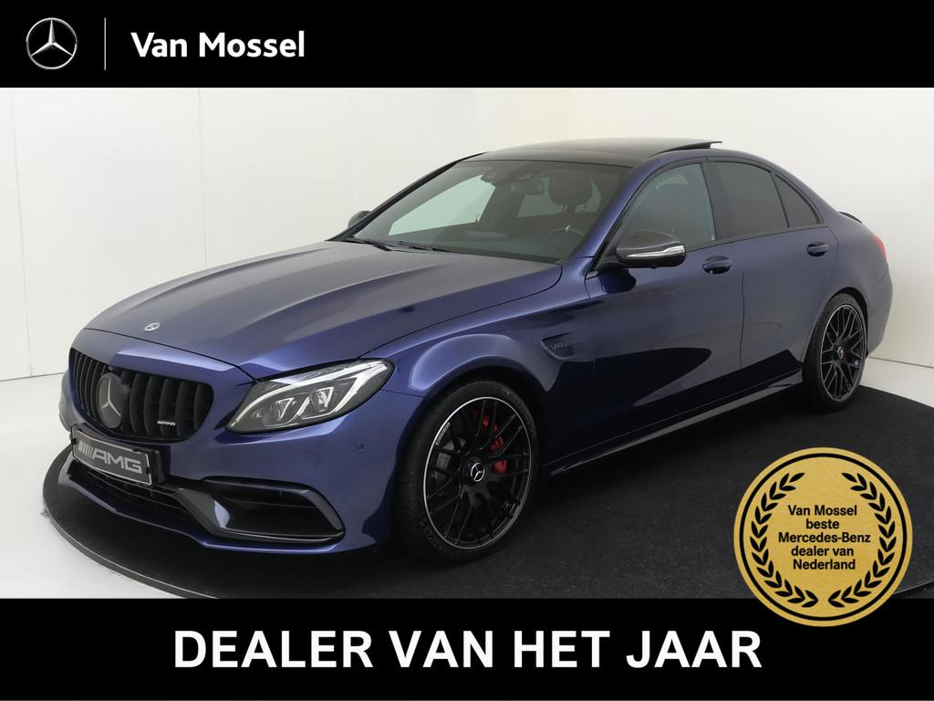 Mercedes-Benz C-klasse AMG 63 S Panoramadak / Memory Seats /, Auto's, Mercedes-Benz, Automaat, Achterwielaandrijving, Gebruikt