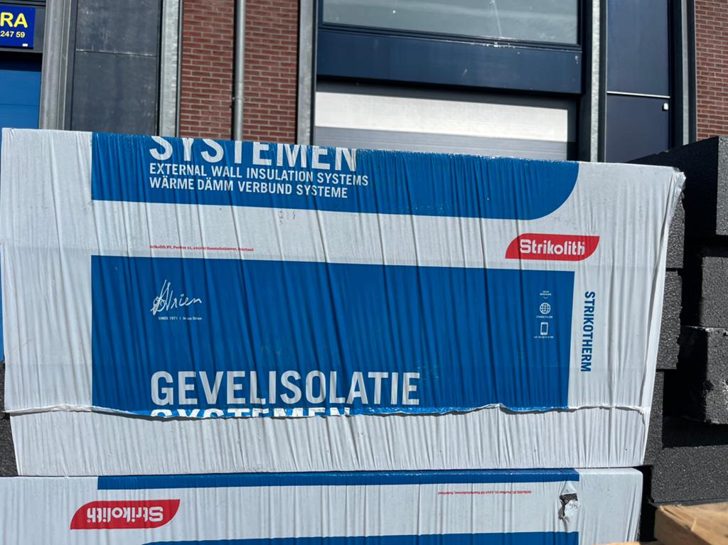 Strikolith gevelisolatie 160mm moet weg, Ophalen, Overige materialen, 12 cm of meer, Nieuw