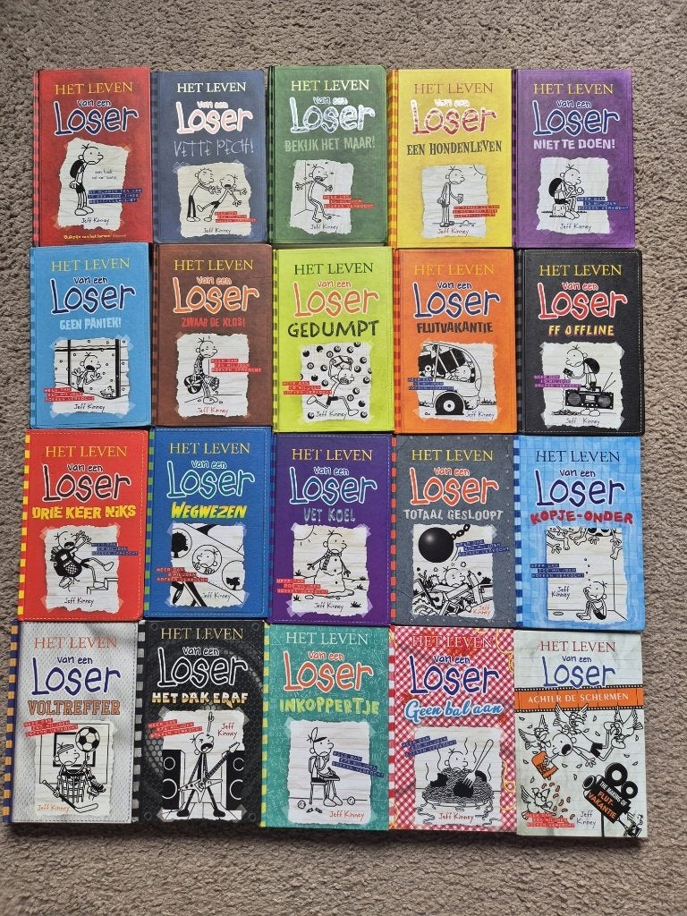 100 KINDERBOEKEN BRAAKSEL RUTGER&THOMAS RUHE MUTS LOSER, Boeken, Ophalen of Verzenden, Gelezen