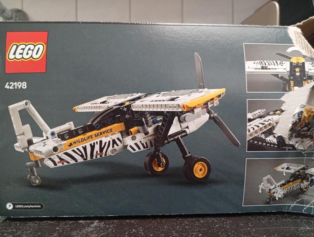 LEGO Technic 42198 Wildlife Service Vliegtuig, Lego, Nieuw, Ophalen of Verzenden, Technic
