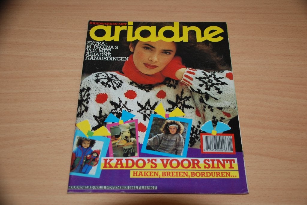 Ariadne november 1983.         Met beren haken., Ophalen of Verzenden, 1980 tot heden, Nederland, Tijdschrift