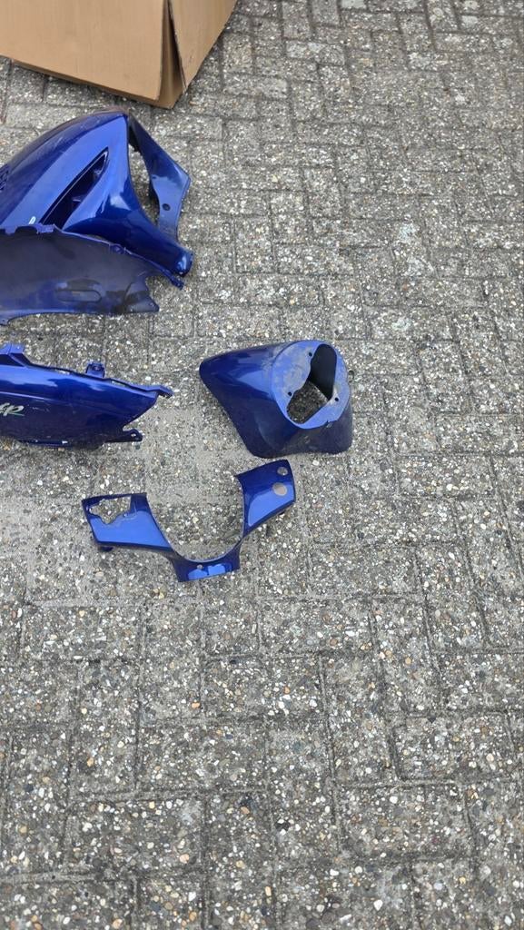 Zip kappen set blauw - Gebruikt, Ophalen of Verzenden