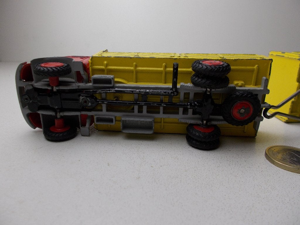 Jr. 50/60 Lion Car Holland DAF A50 "KIKKER"+AANHANGWAGEN (B), Hobby en Vrije tijd, Modelauto's | 1:43, Ophalen of Verzenden, Gebruikt