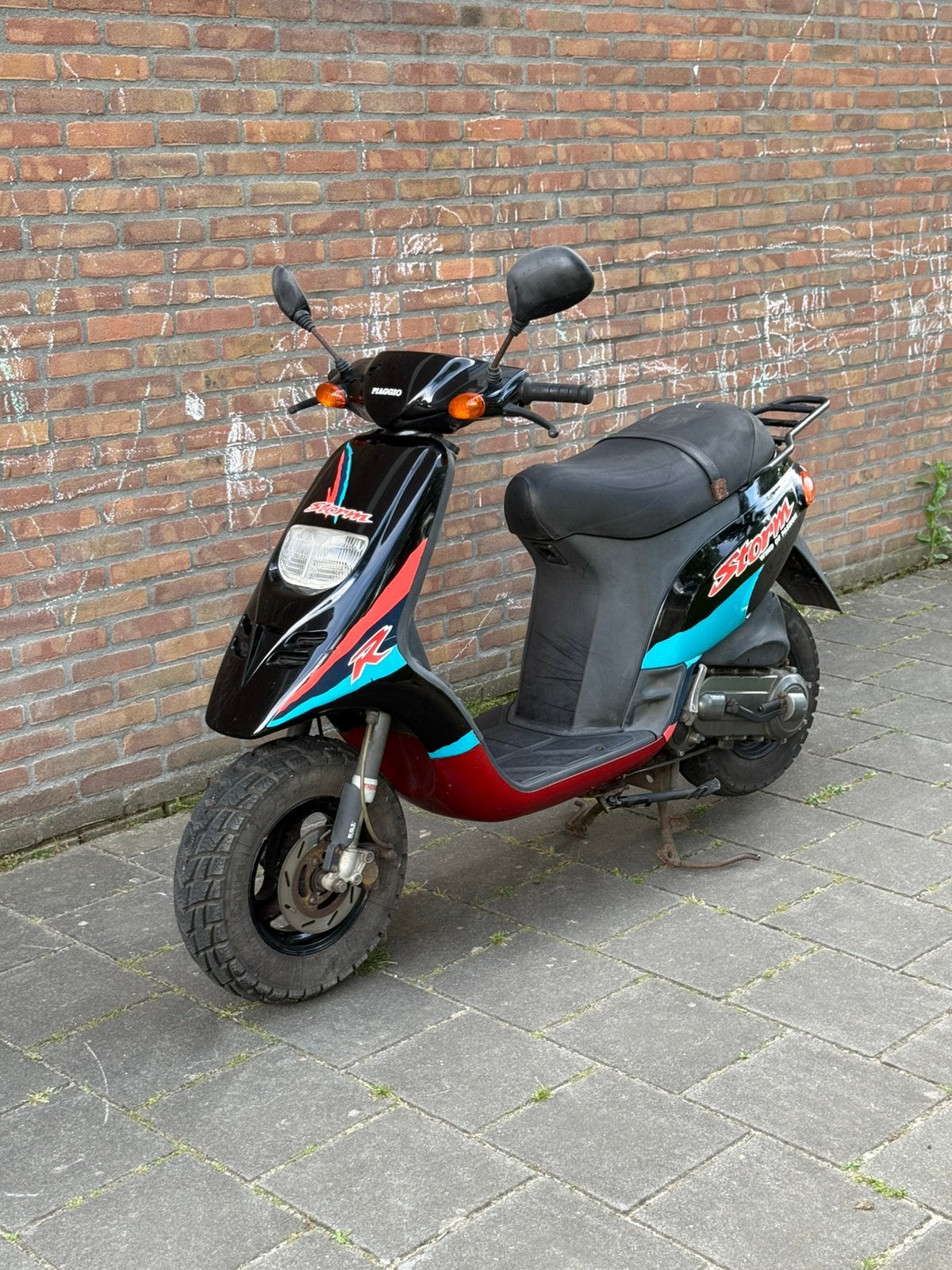 Piaggioq Storm / Typhoon 50cc – 1994 –Duitse papieren, Fietsen en Brommers, Scooters | Overige merken, Ophalen, Zo goed als nieuw