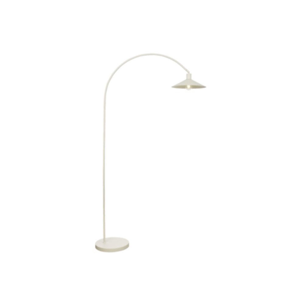 Karwei vloerlamp Philou beige 170 cm, Ophalen, Zo goed als nieuw, E27 (groot), 150 tot 200 cm