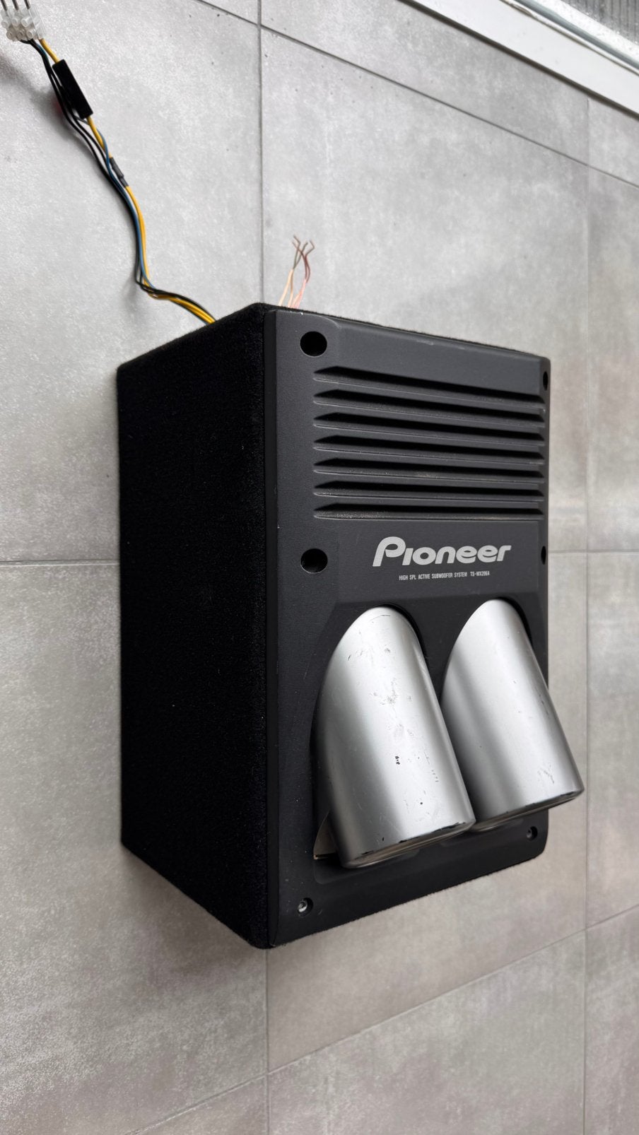 Pioneer Subwoofer voor in de auto, Ophalen, Gebruikt, Pioneer, AUX-ingang