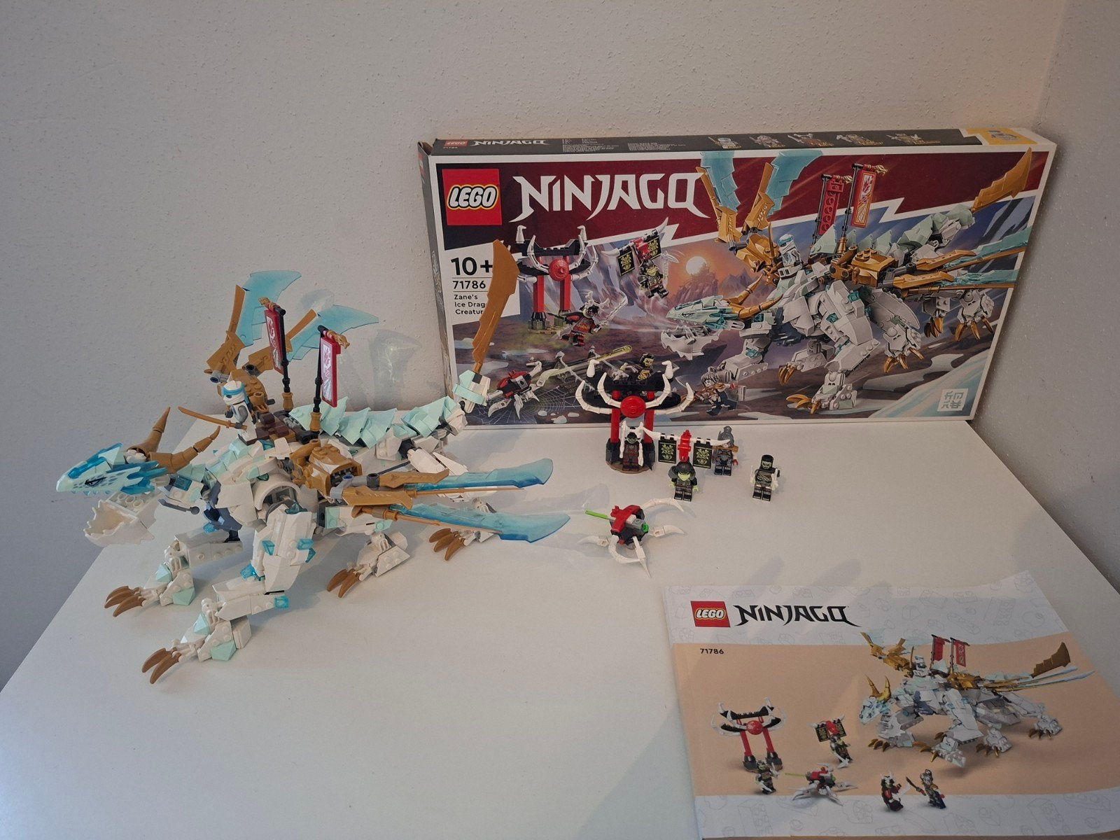 Lego Ninjago IJsdraak 71786, Ophalen, Zo goed als nieuw