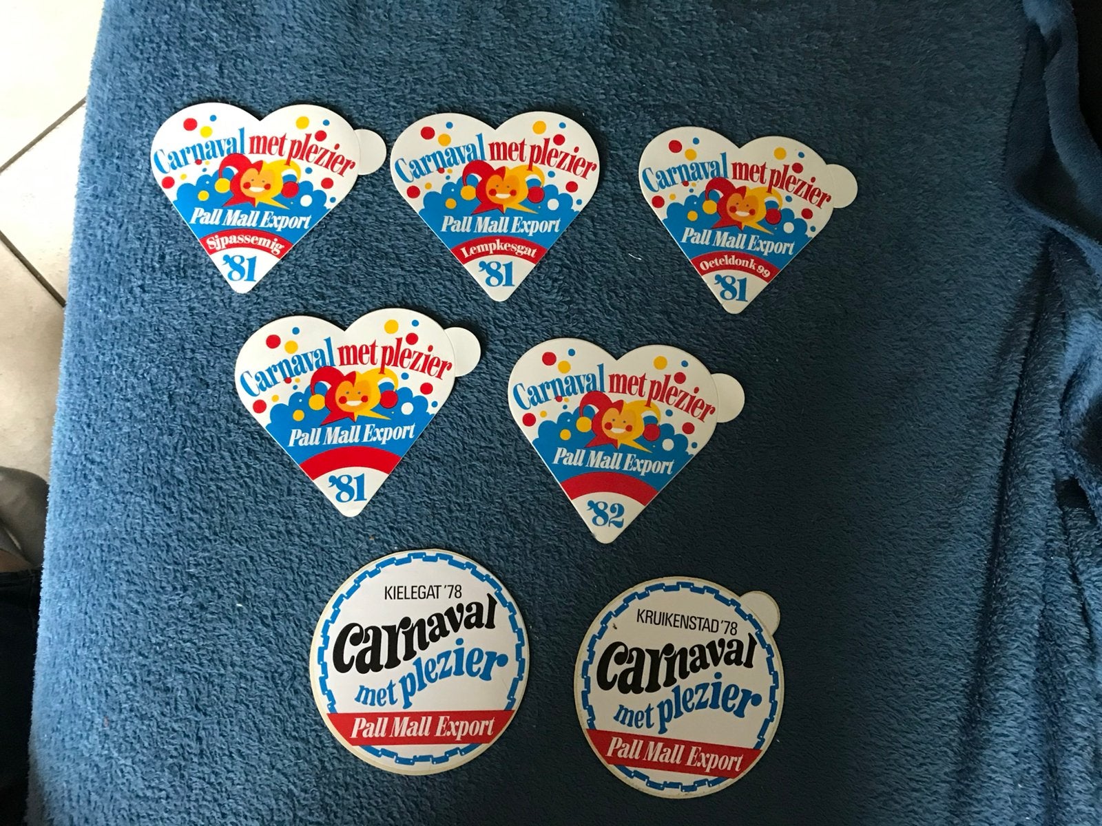 Stickers pall mall, Ophalen of Verzenden, Zo goed als nieuw