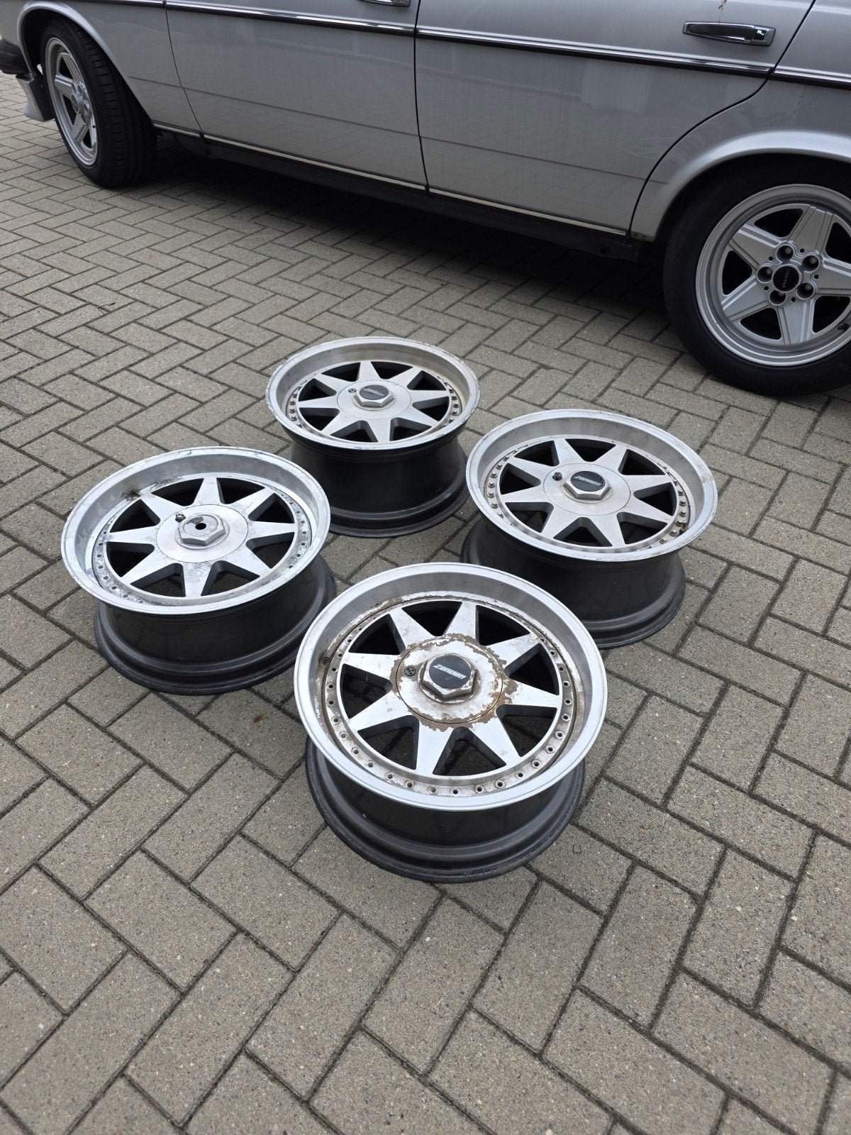 Zender ster velgen Breedset 17 inch, Auto-onderdelen, Banden en Velgen, Velg(en), Zomerbanden, 17 inch, Personenwagen, Gebruikt
