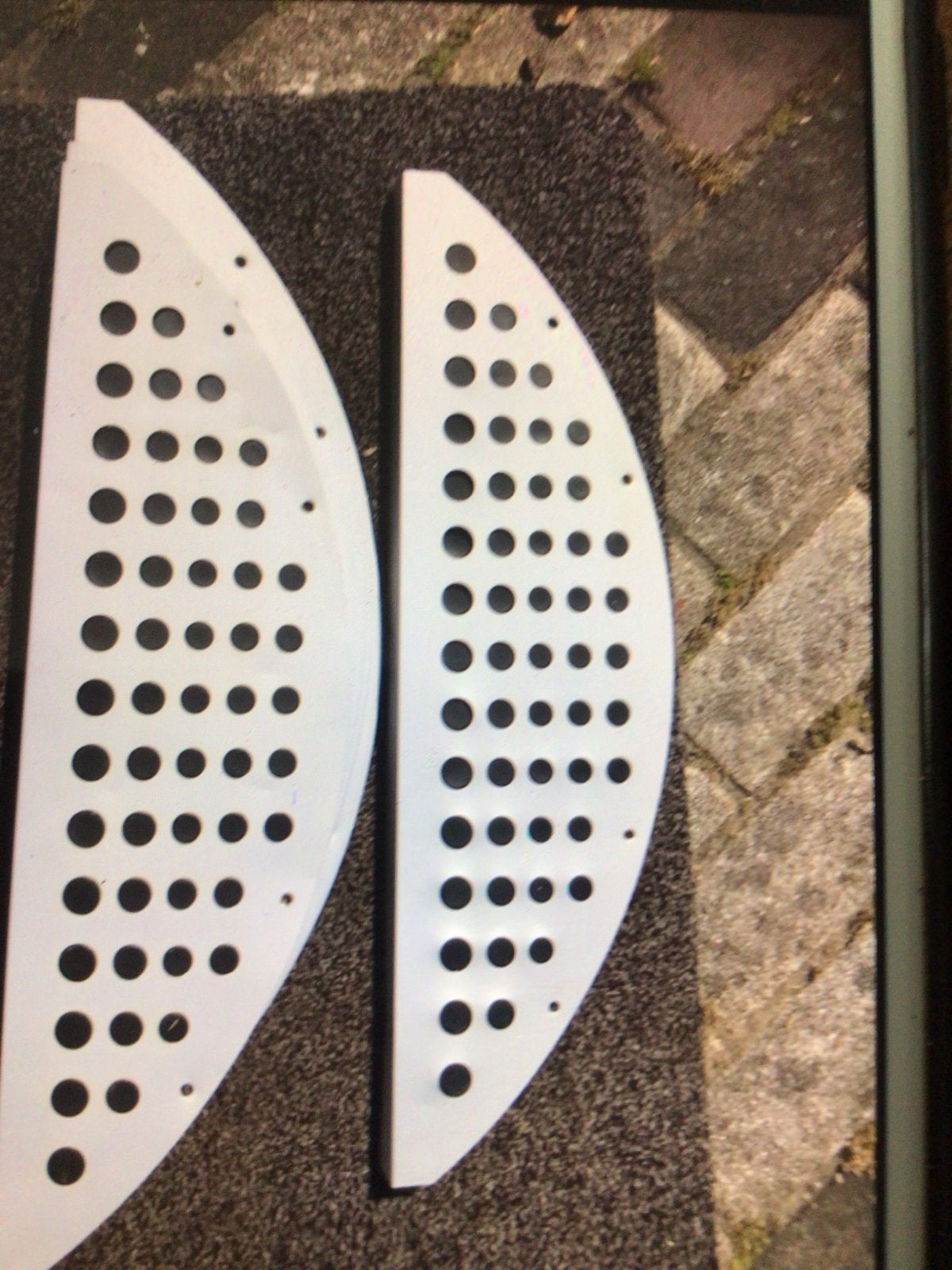 trap treden - 12 stuks aluminium met noppen, Ophalen, Gebruikt, Trap, Minder dan 2 meter
